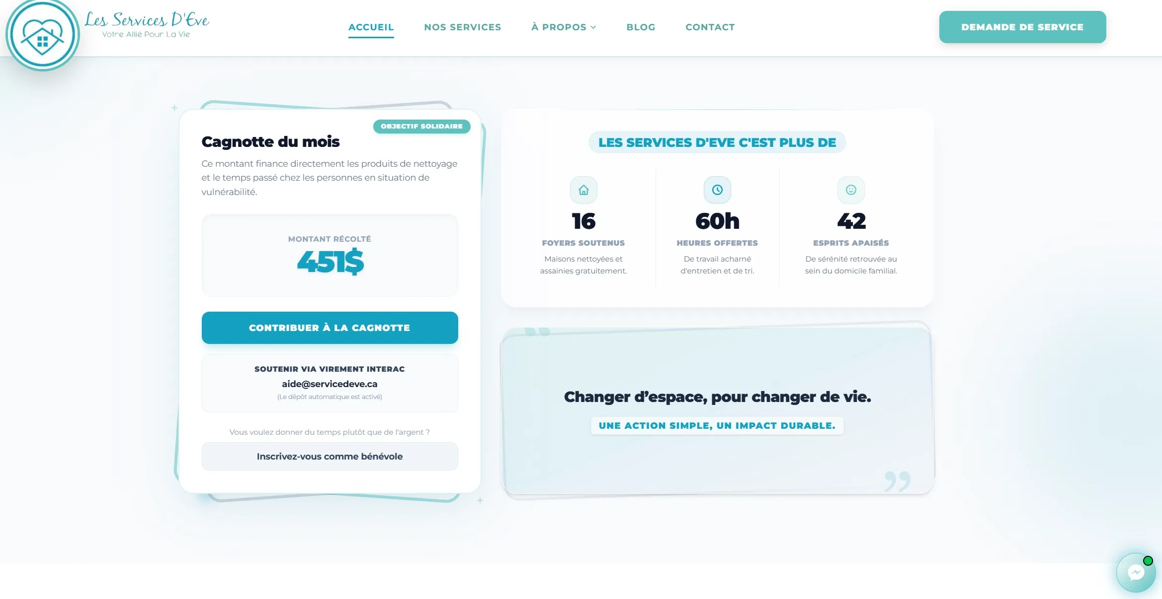 Les Services d'Eve